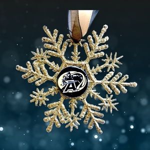 Military Academy BLACK KNIGHTS Handmade Snowflake *NEW*